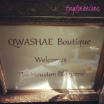 Houston Fashion Blogger’s Meetup at Qwashae Boutique