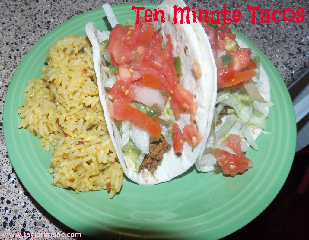 ten minute tacos