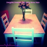 Peek Into My Place: Craigslist Creation Pink Dining Room Table