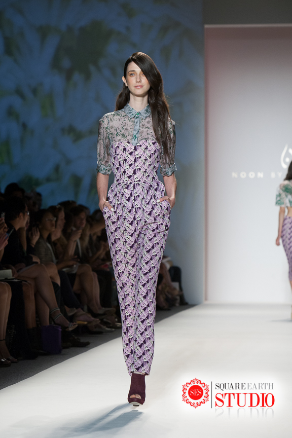 Noor By Noor Jumpsuit Fashion Week 2013 New York Fashion Week